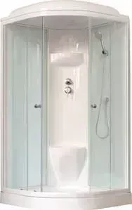 Душевая кабина Royal Bath HK6 90х90х217 стекло белое/прозрачное (RB90HK6-WT )