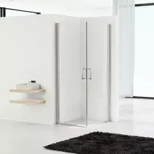 Душевой уголок Vincea Orta VSS-1O 90x90 с поддоном, профиль хром, стекло прозрачное