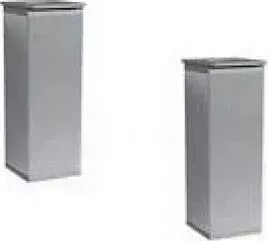 Нож Raval ки для тумбы 2 штуки (Leg.05.H150/Silver)