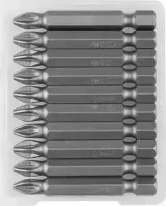 Бит ЗУБР Мастер PZ2, 50мм 10шт (26003-2-50-10)