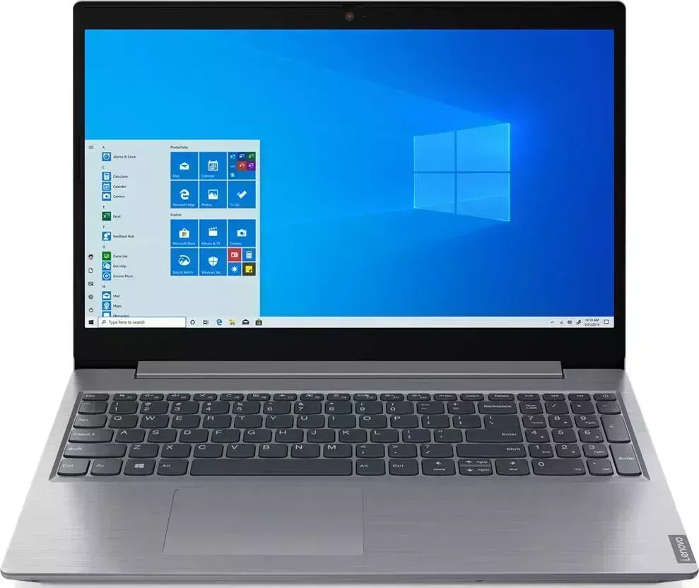 Ноутбук LENOVO IdeaPad L3 15IML05 (81Y300F6RK) серый