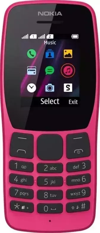 Мобильный телефон NOKIA 110 DS (ТА-1192) Pink/розовый