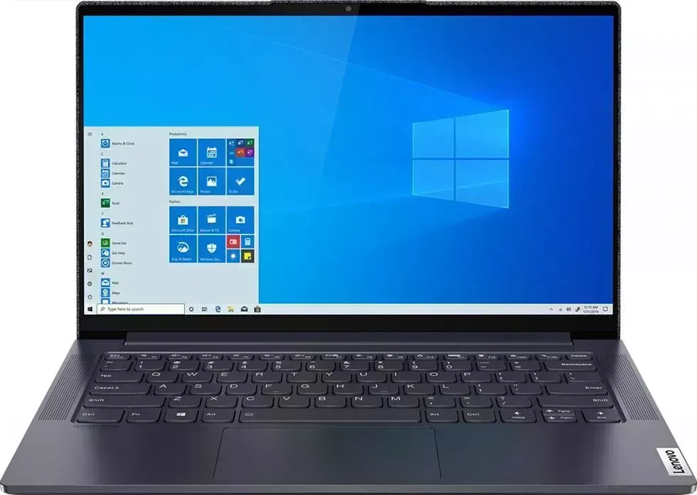 Ноутбук LENOVO Yoga Slim 7 14IIL05 (82A10087RU) cерый
