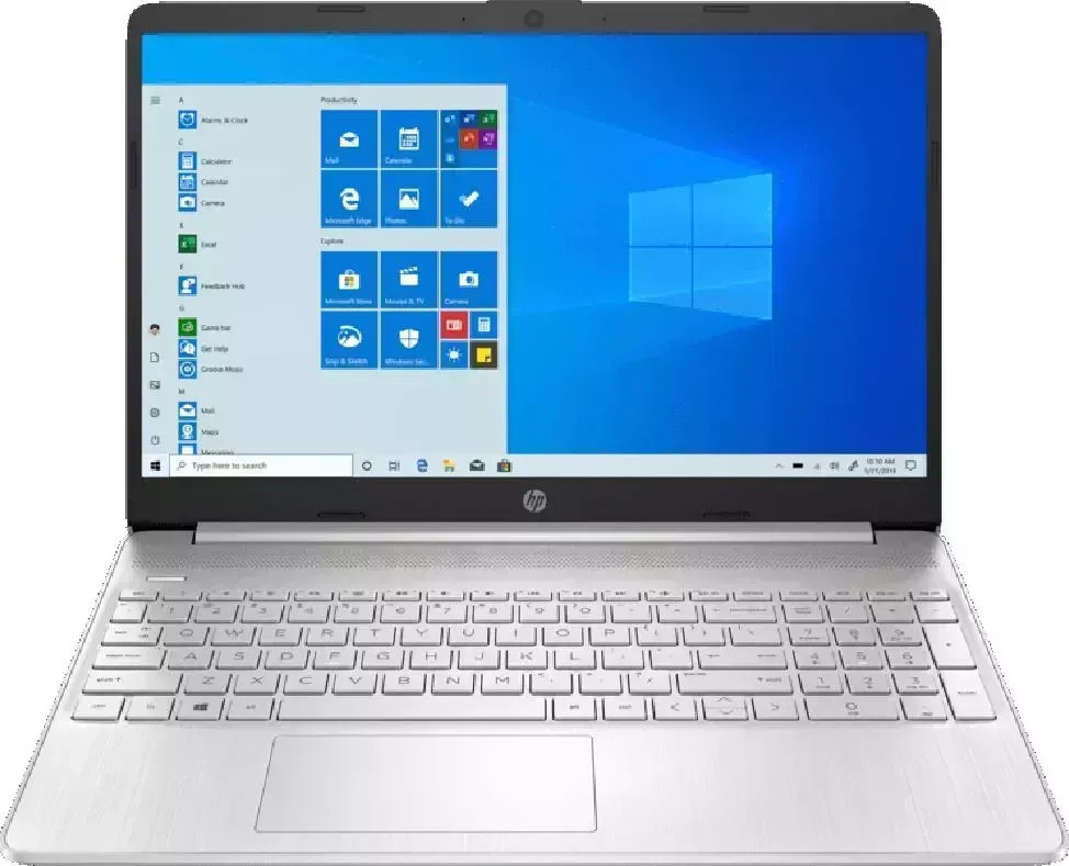 Ноутбук HP 15s-fq1089ur (22R36EA) Natural silver