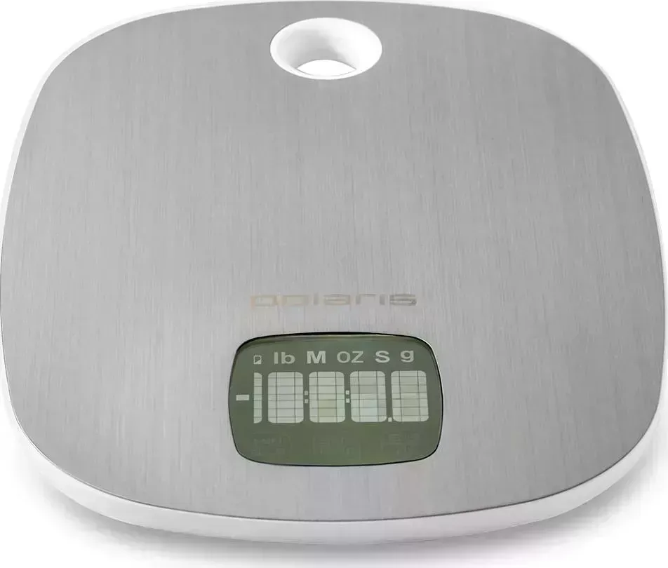 Весы кухонные POLARIS PKS 0539DMT сталь/белы