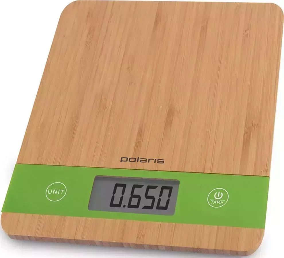 Весы кухонные POLARIS PKS 0545 D Bamboo Бамбук