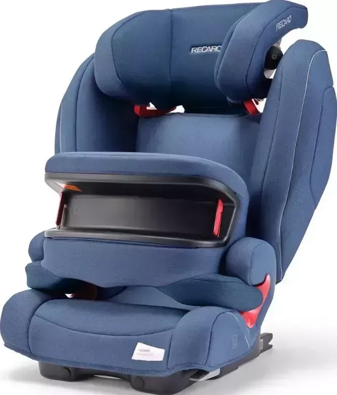 Автокресло  Recaro Monza Nova IS, гр. 1/2/3, расцветка Prime Sky Blue