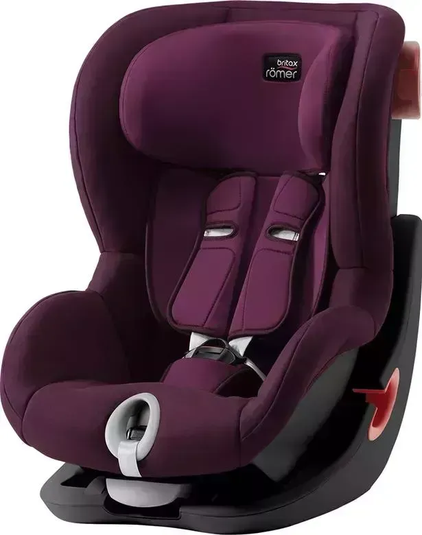 Автокресло  Britax Roemer King II Black Series Burgundy Red Trendline 2000030812