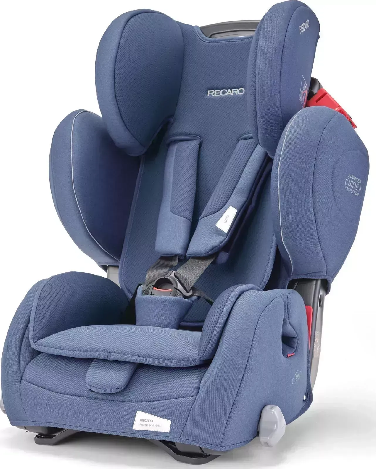 Автокресло  Recaro Young Sport Hero, гр. 1/2/3, расцветка Prime Sky Blue, 00088014320050