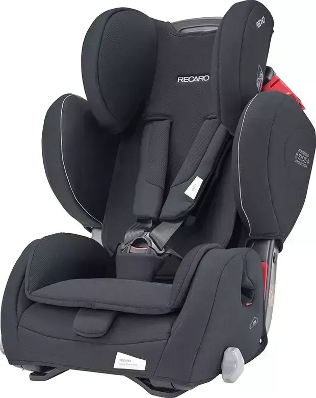 Автокресло  Recaro Young Sport Hero, гр. 1/2/3, расцветка Prime Mat Black
