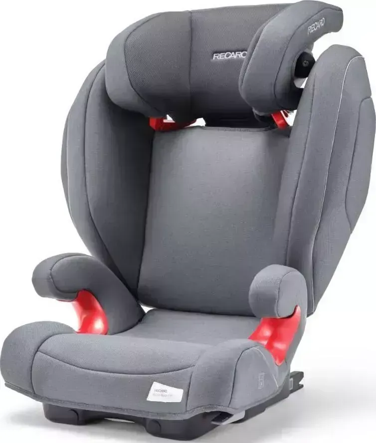 Автокресло  Recaro Monza Nova 2 Seatfix, гр. 2/3, расцветка Prime Silent Grey