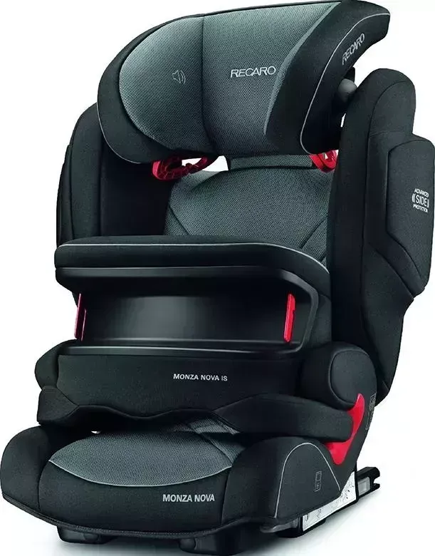 Автокресло CARBON Recaro Monza Nova IS, гр. 1/2/3, расцветка Black