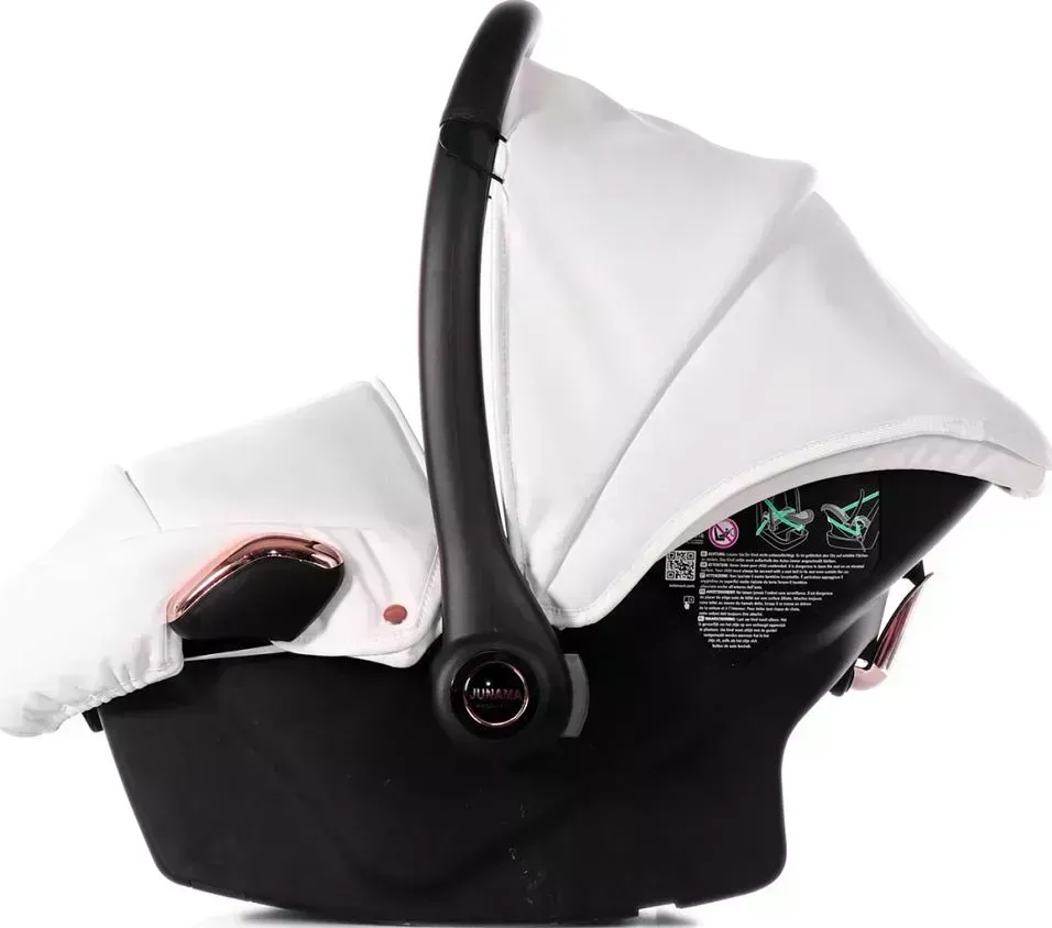 Автокресло  Junama AVIOUNAUT KITE Individual (Кожа) белый/медь (AJ-I06)