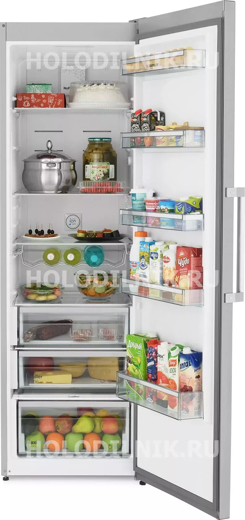 Холодильник  Scandilux R 711 EZ 12 X
