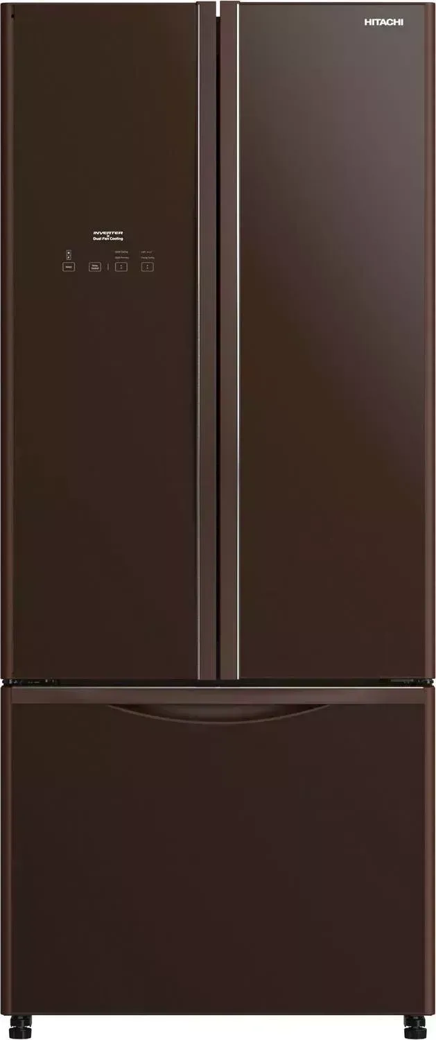 Холодильник HITACHI R-WB 562 PU9 GBW коричневое стекло