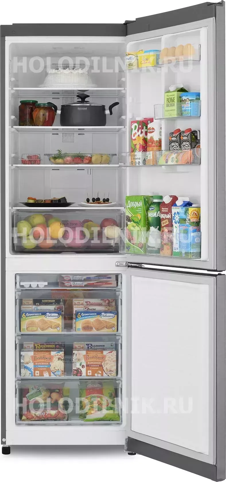 Холодильник LG GA-B 419 SL графит
