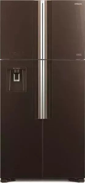 Холодильник HITACHI R-W 662 PU7 GBW коричневое стекло