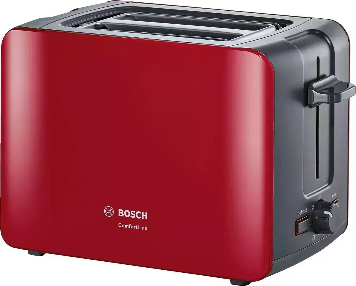 Тостер BOSCH TAT6A114 Красный