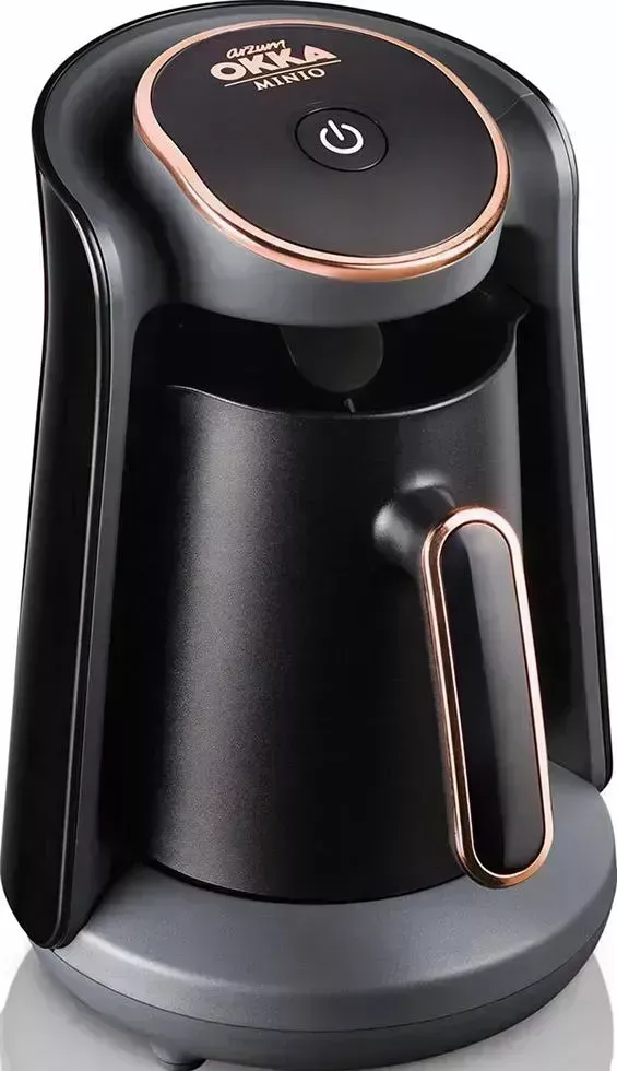 Кофеварка Okka ARZUM MINIO OK004, черная с медью