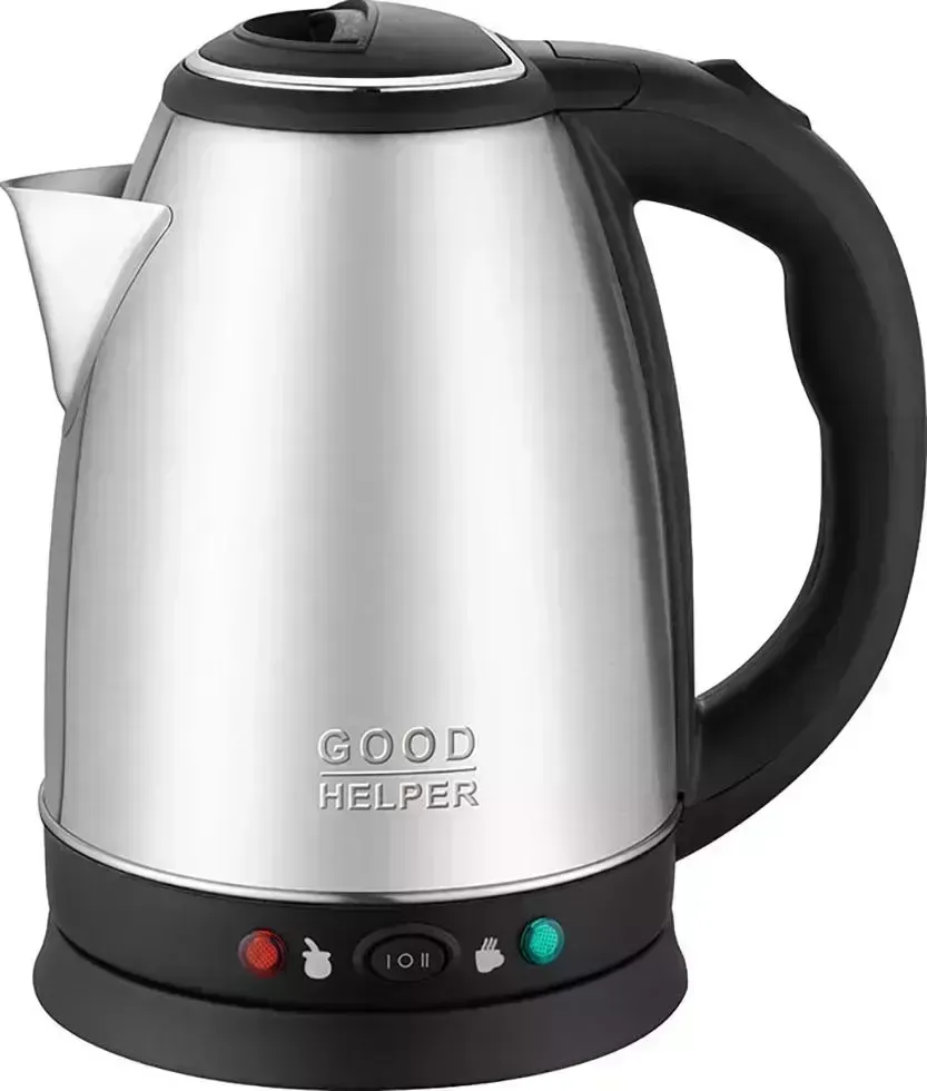 Чайник электрический  GoodHelper KS-18B12, нерж.сталь
