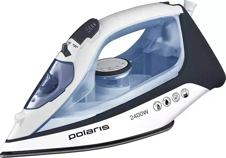 Утюг POLARIS PIR 2483K 3m, белый/синий