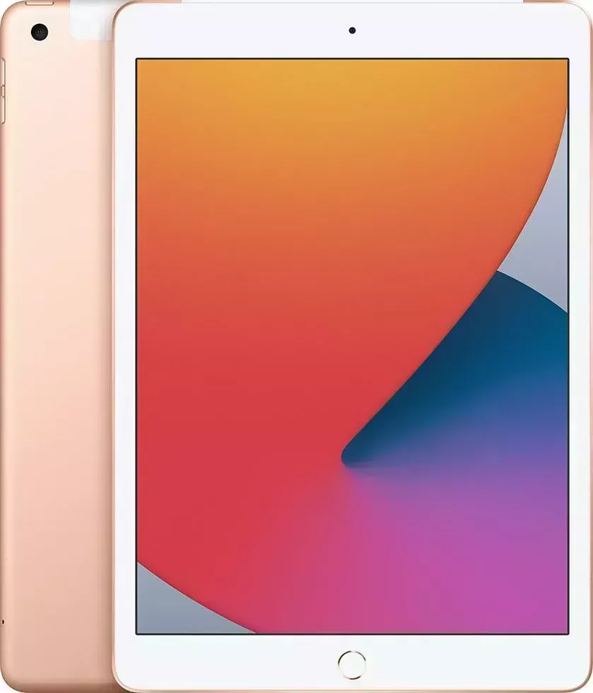 Планшет APPLE 10,2-inch iPad (2020) Wi-Fi & Cellular 32GB золотой (MYMK2RU/A)