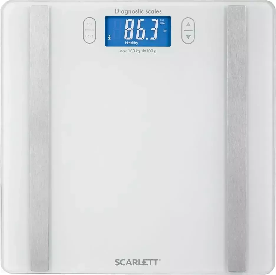 Весы напольные SCARLETT SC-BS33ED85 белый