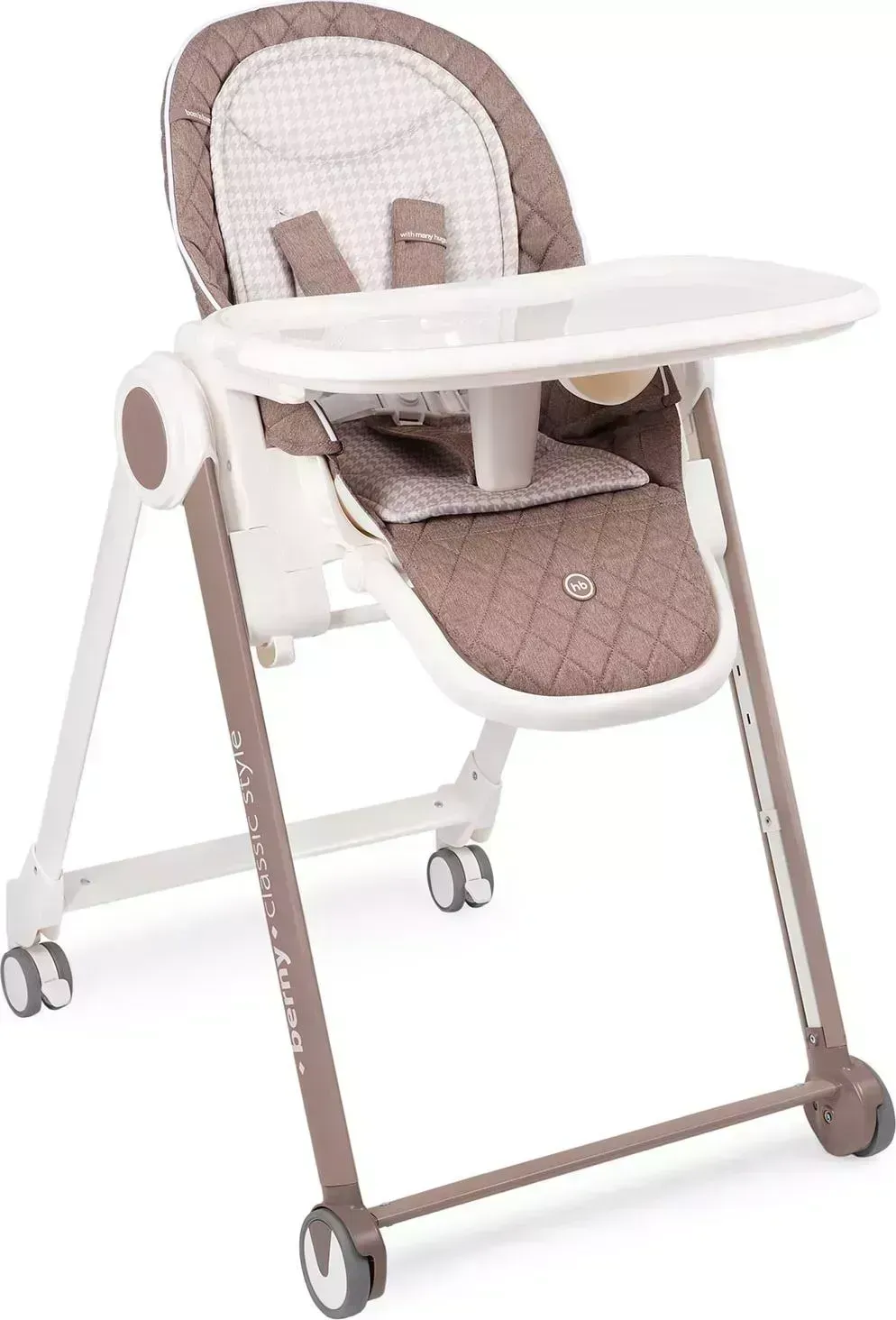 Стул для кормления  Happy Baby BERNY BASIC BROWN
