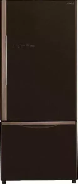 Холодильник HITACHI R-B 502 PU6 GBW коричневое стекло