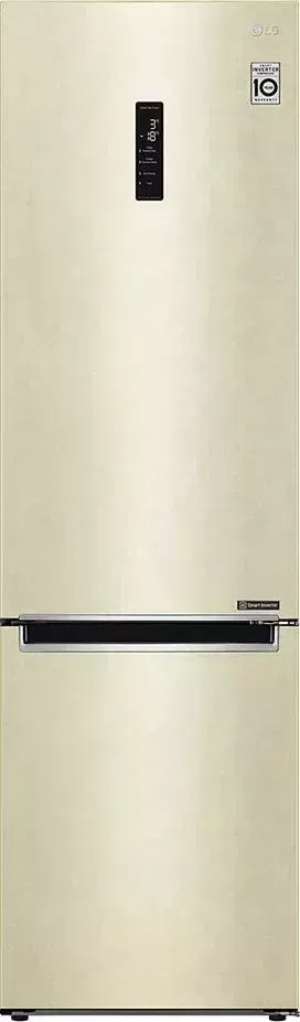 Холодильник LG GA-B 509 MESL бежевый