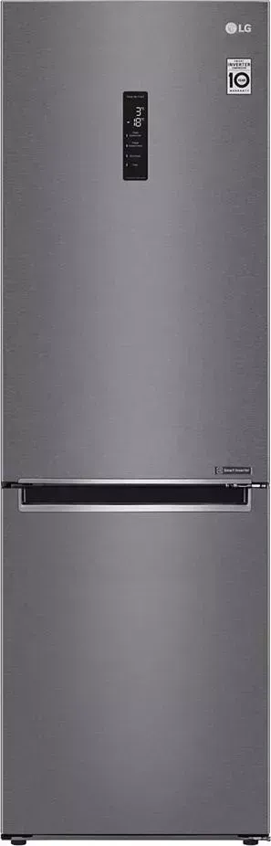 Холодильник LG GA-B 459 MLSL графитовый