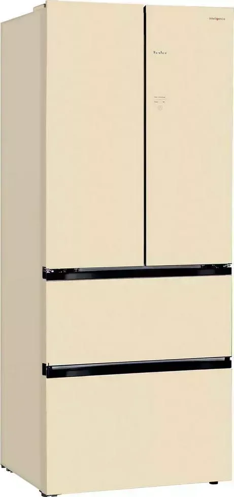 Холодильник TESLER RFD-361I CRYSTAL BEIGE