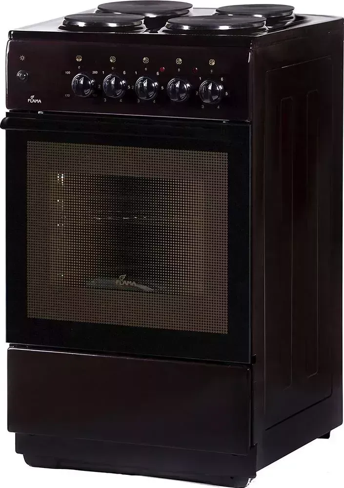 Плита электрическая FLAMA FE 1409 B коричневый