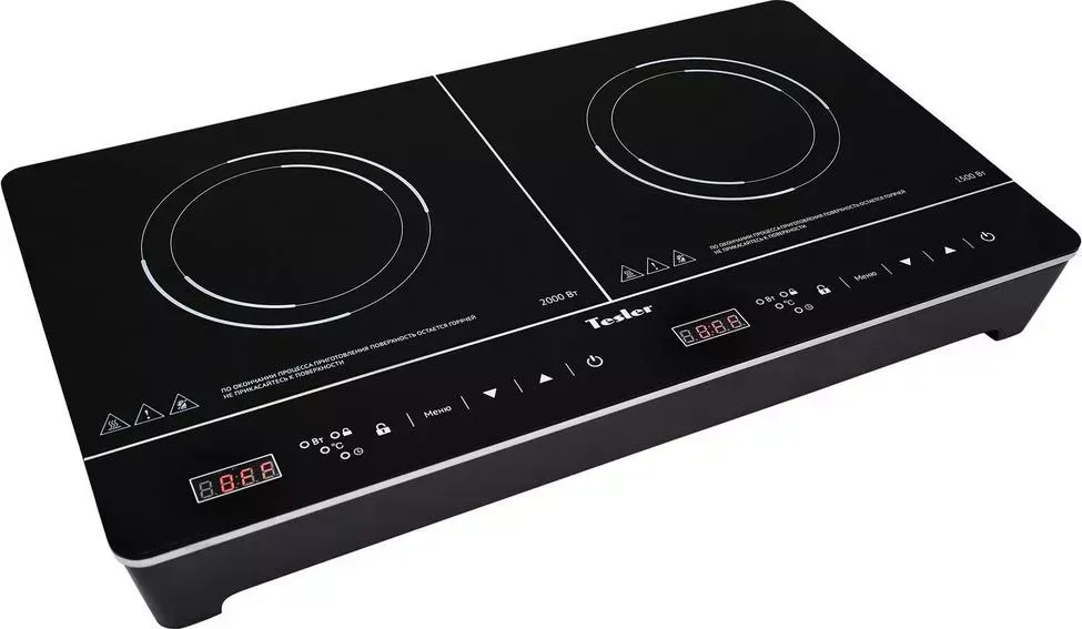 Настольная плита TESLER PI-23 черная