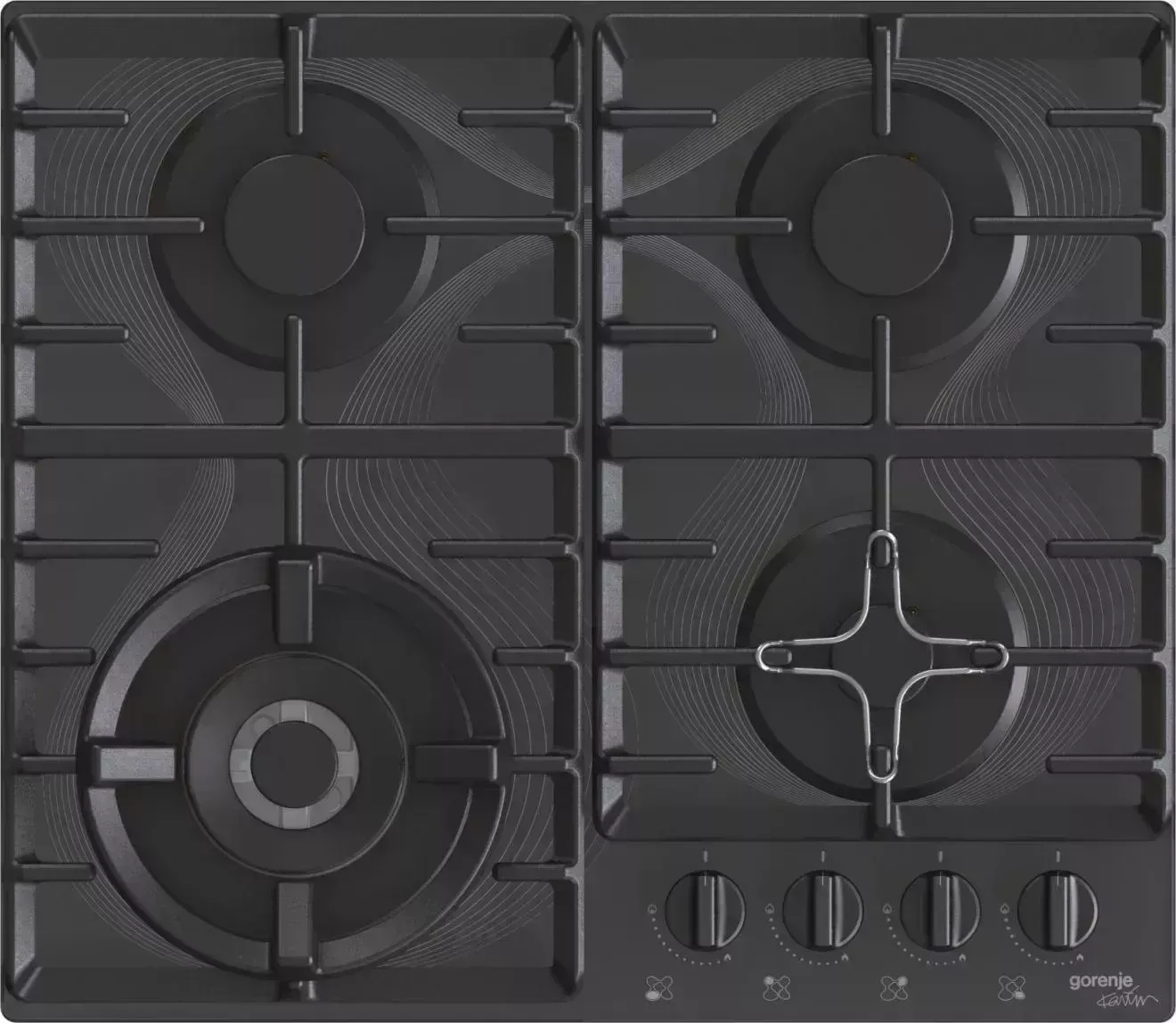 Панель варочная газовая GORENJE GTW641KRB