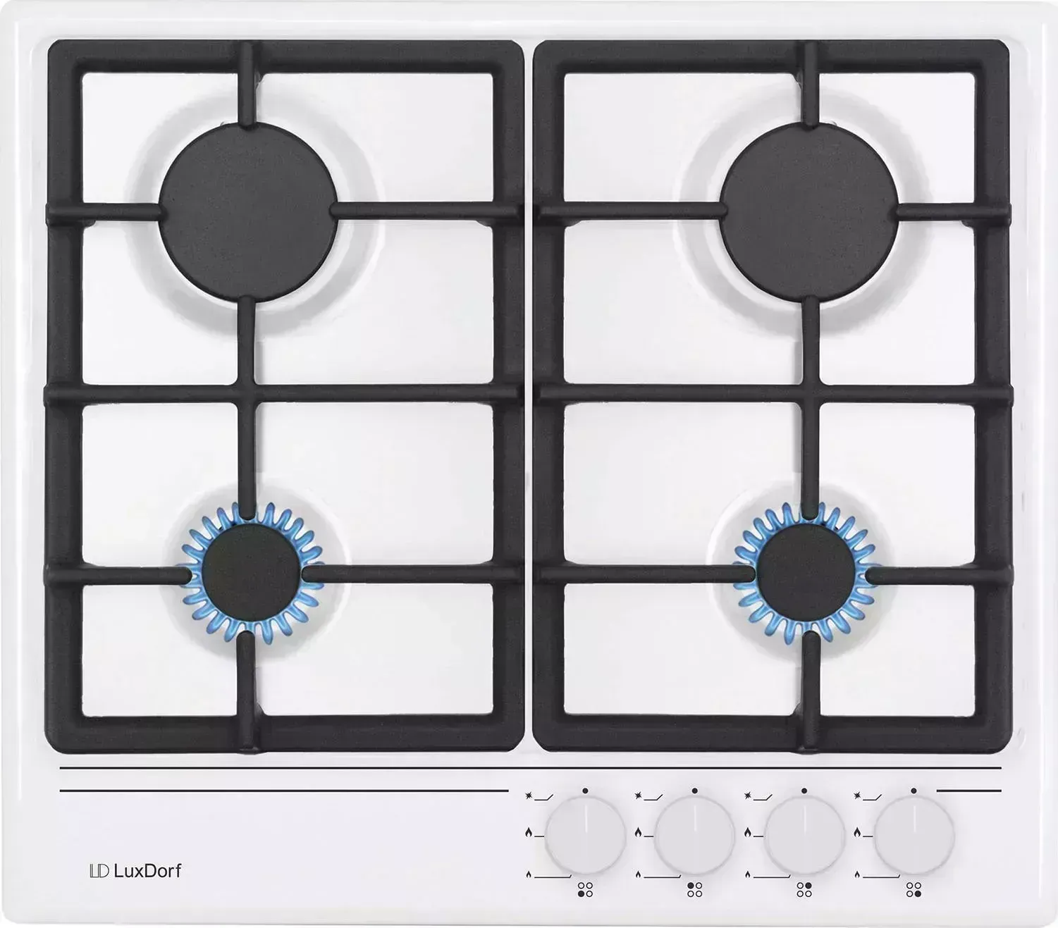 Панель варочная газовая LUX Dorf H60V40W550
