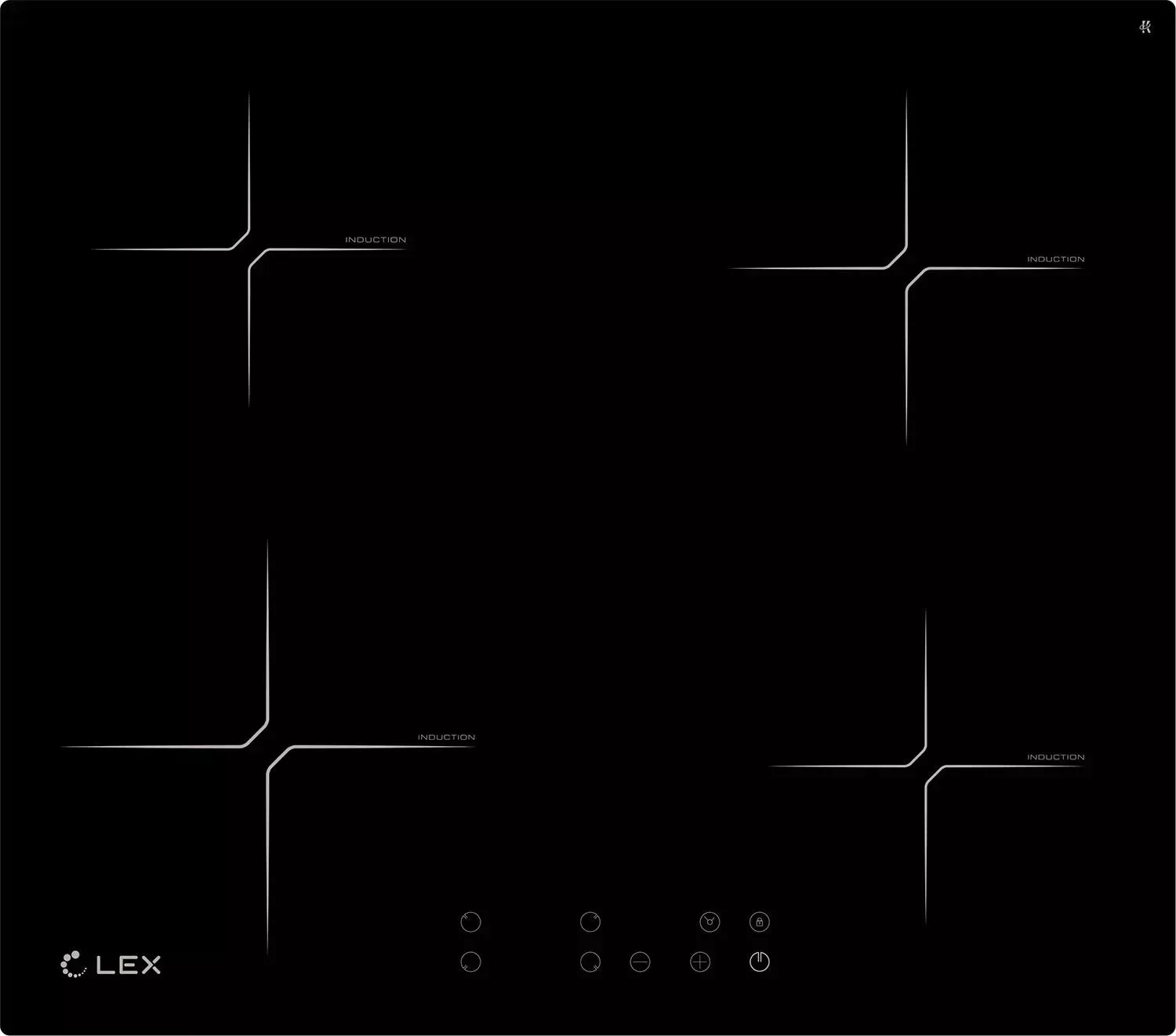 Панель варочная электрическая LEX HI 6040 BL
