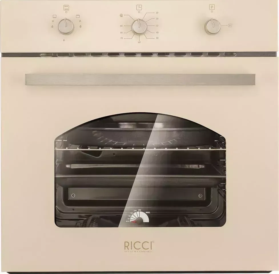 Духовой шкаф газовый RICCI RGO-611 BG