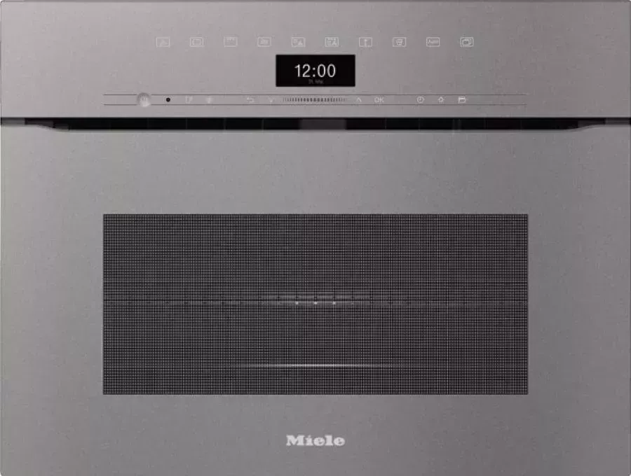 Духовой шкаф электрический MIELE H7440BMX GRGR графитовый серый