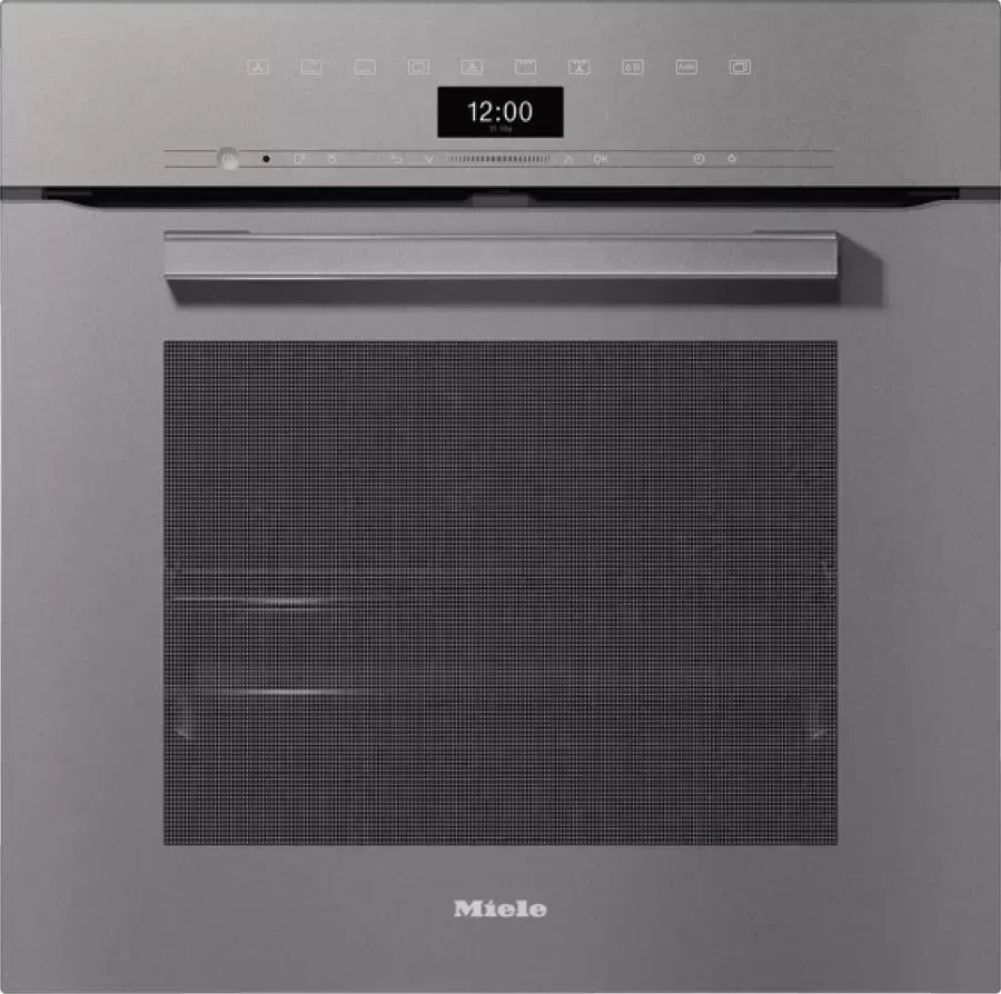 Духовой шкаф электрический MIELE H7460B GRGR графитовый серый