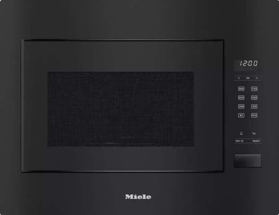Микроволновая печь встраиваемая MIELE M2240SC OBSW чёрный обсидиан