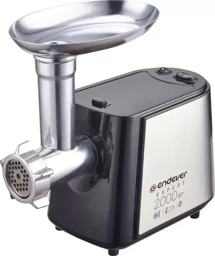 Мясорубка ENDEVER Sigma-55, стальной/черный