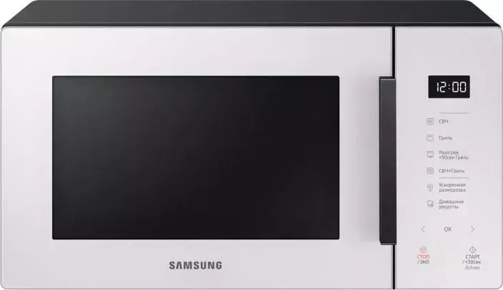 Микроволновая печь SAMSUNG MG23T5018AE фарфоровый