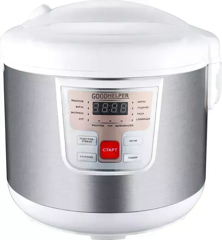 Мультиварка  GoodHelper МС-5111, серый/белый