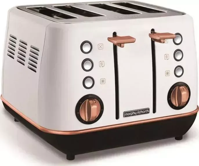 Тостер  Morphy Richards Evoke Rose Gold White 240115