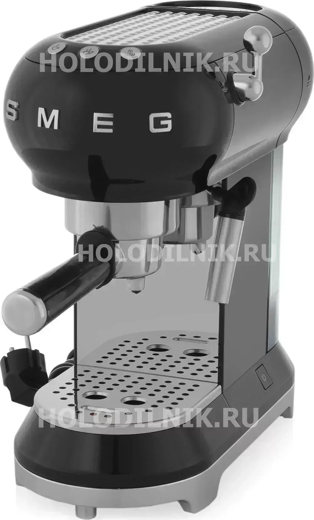 Кофемашина SMEG автоматическая ECF 01 BLEU черная