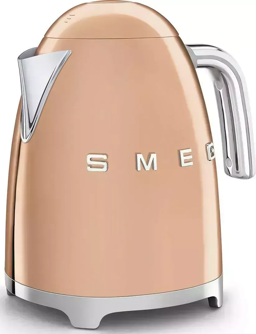 Чайник электрический SMEG KLF03RGEU, розовое золото