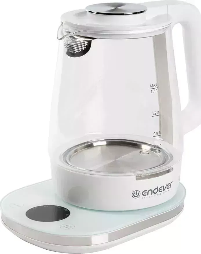 Чайник электрический ENDEVER Skyline KR-335 G, белый