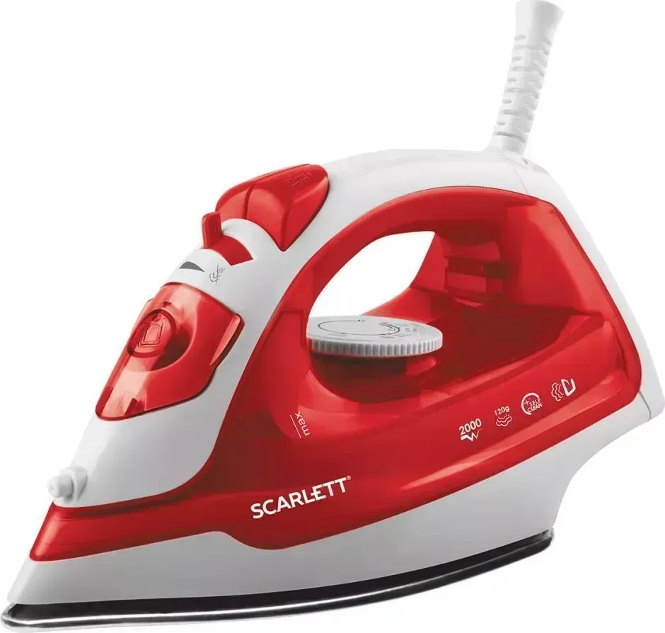 Утюг SCARLETT SC-SI30S08 красный