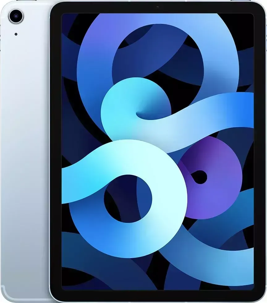 Планшет APPLE 10,9-inch iPad Air (2020) Wi-Fii & Cellular 64 GB голубое небо (MYH02RU/A)